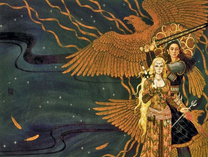  Truyền cảm hứng cho văn hóa sau này. Valkyries xuất hiện trong nhiều tác phẩm văn học, hội họa, âm nhạc, đặc biệt trong vở opera “Die Walküre” của Wagner. Ảnh: Pinterest.