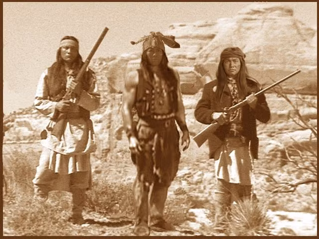  Nổi tiếng với chiến binh thiện chiến. Người Apache từng chống lại quân đội Mỹ trong nhiều thập kỷ. Ảnh: Pinterest.