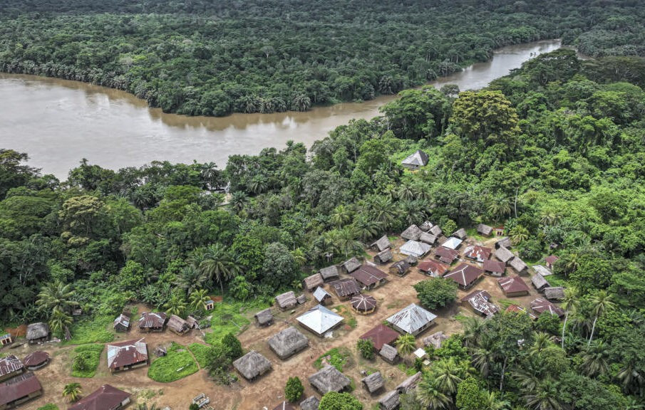  Một trong những khu rừng mưa nguyên sinh quý giá. Khu phức hợp Gola-Tiwai bao gồm Khu bảo tồn rừng Gola và đảo Tiwai, đại diện cho hệ sinh thái rừng mưa Tây Phi gần như nguyên vẹn. Ảnh: switsalone.com.