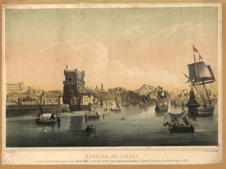  6. Hơn một nửa số tàu của Armada không trở về được. Chỉ khoảng 60 tàu trong số 130 tàu ban đầu quay lại Tây Ban Nha, nhiều chiếc bị đắm hoặc bị bắt giữ. Ảnh: Pinterest.