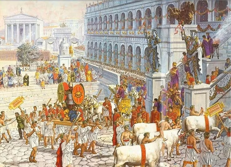  Chính quyền trung ương mạnh và hệ thống pháp luật được chuẩn hóa. Pax Romana góp phần hình thành nền pháp lý La Mã ảnh hưởng sâu rộng đến luật pháp phương Tây hiện đại. Ảnh: Pinterest.