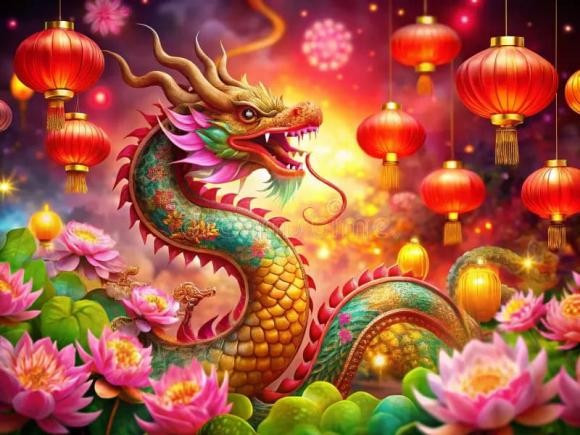  Tuổi Thìn: Rồng tượng trưng cho sự cao quý và quyền lực trong 12 con giáp. Những người sinh năm Rồng bẩm sinh đã mạnh mẽ, thông minh và quyết đoán.