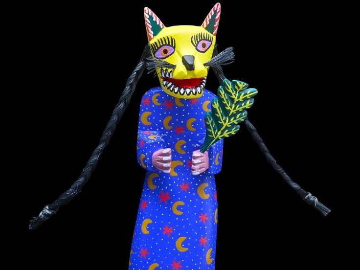  Truyền cảm hứng cho nghệ thuật đương đại. Hình tượng Nahual xuất hiện trong hội họa, điêu khắc, văn học và điện ảnh như một biểu tượng bí ẩn của sức mạnh tâm linh. Ảnh: Pinterest.