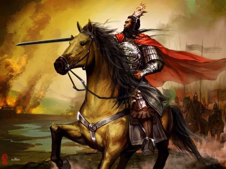 2. Có tài thơ văn xuất chúng. Không chỉ hoạt động trong lĩnh vực chính trị và quân sự, Tào Tháo còn sáng tác nhiều bài thơ nổi tiếng, phản ánh chí khí và khát vọng lớn. Ảnh: Pinterest.