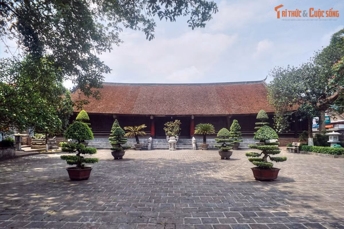 Được xây trên nền cung điện cổ của kinh thành Âu Lạc. Nhiều tài liệu cho rằng đình được dựng trên nền điện thiết triều của kinh đô Cổ Loa xưa. Vì vậy, nơi đây không chỉ là đình làng mà còn gắn với ký ức về trung tâm quyền lực của nhà nước Âu Lạc thời cổ đại.