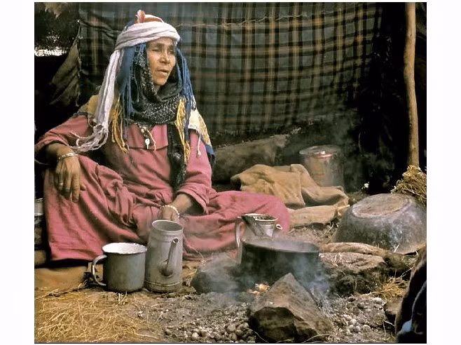  Là dân tộc du mục truyền thống. Nhiều nhóm cư dân Berber sống nhờ chăn nuôi và di chuyển theo mùa. Ảnh: Pinterest.