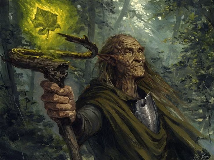  6. Elf được xem là linh hồn thiên nhiên hoặc tổ tiên. Trong một số tôn giáo dân gian Bắc Âu, Elf gắn với linh hồn tổ tiên hoặc thần hộ mệnh bảo vệ rừng, núi, suối, và những nơi hoang dã. Ảnh: Pinterest.