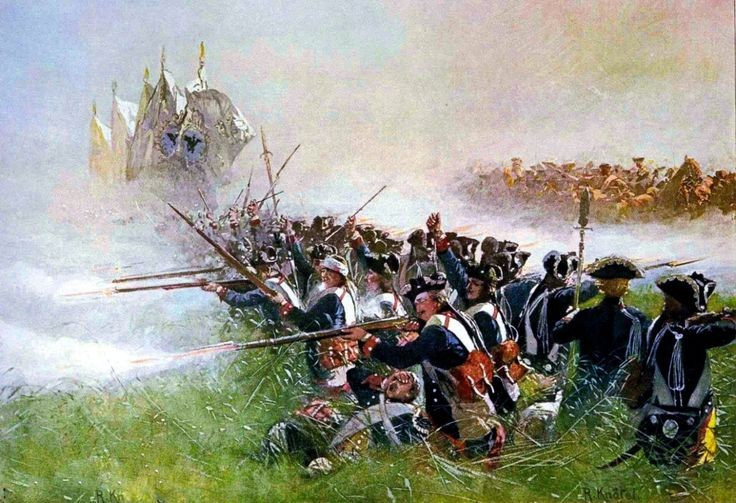  Ở Bắc Mỹ, chiến tranh được gọi là cuộc chiến Pháp - Anh-điêng (Indian)). Đây là cuộc đối đầu giữa Anh và Pháp cùng đồng minh là các bộ tộc Anh-điêng bản địa. Ảnh: Pinterest.