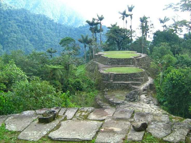  Thành phố cổ hơn cả Machu Picchu. Ciudad Perdida, còn gọi là Teyuna, được xây dựng khoảng năm 800 sau Công nguyên, sớm hơn Machu Picchu của người Inca gần 600 năm, cho thấy trình độ phát triển cao của các nền văn minh bản địa ở Bắc Nam Mỹ. Ảnh: Pinterest.