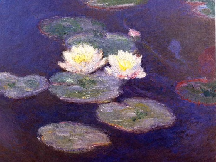  Hoa súng truyền cảm hứng mạnh mẽ cho nghệ thuật phương Tây. Loạt tranh “Water Lilies” của Claude Monet đã đưa hình ảnh hoa súng trở thành biểu tượng của trường phái Ấn tượng và mỹ học hiện đại. Ảnh: Pinterest.