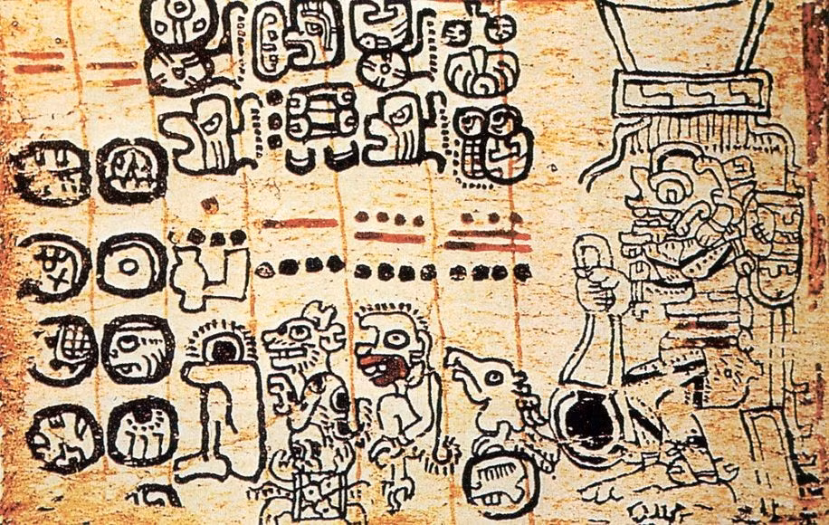  4. Vai trò trong nghi lễ tôn giáo. Bên trong bản thảo có nhiều hướng dẫn về nghi lễ, cúng tế và những nghi thức liên quan đến các vị thần Maya. Ảnh: Pinterest.