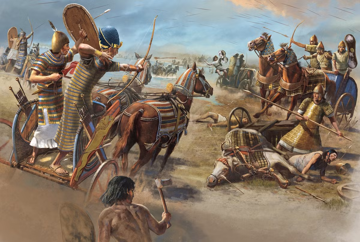  3. Ghi chép chủ yếu từ nguồn Hittite. Thông tin về trận này được biết đến qua các văn bản Hittite, trong đó miêu tả chi tiết diễn biến và kết quả. Ảnh: natgeofe.com.