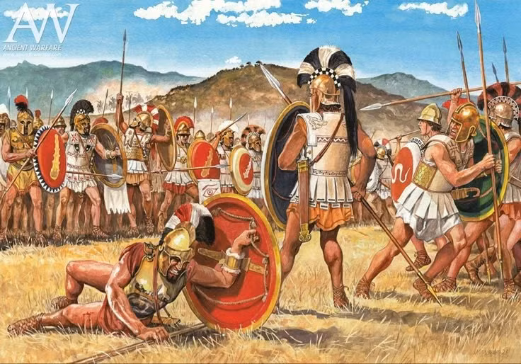  1. Xảy ra trong bối cảnh Chiến tranh Peloponnesus. Trận Delium diễn ra giữa quân Athens và liên minh Boeotia do Thebes lãnh đạo, trong giai đoạn Athens mở rộng ảnh hưởng trên đất liền. Ảnh: Pinterest.