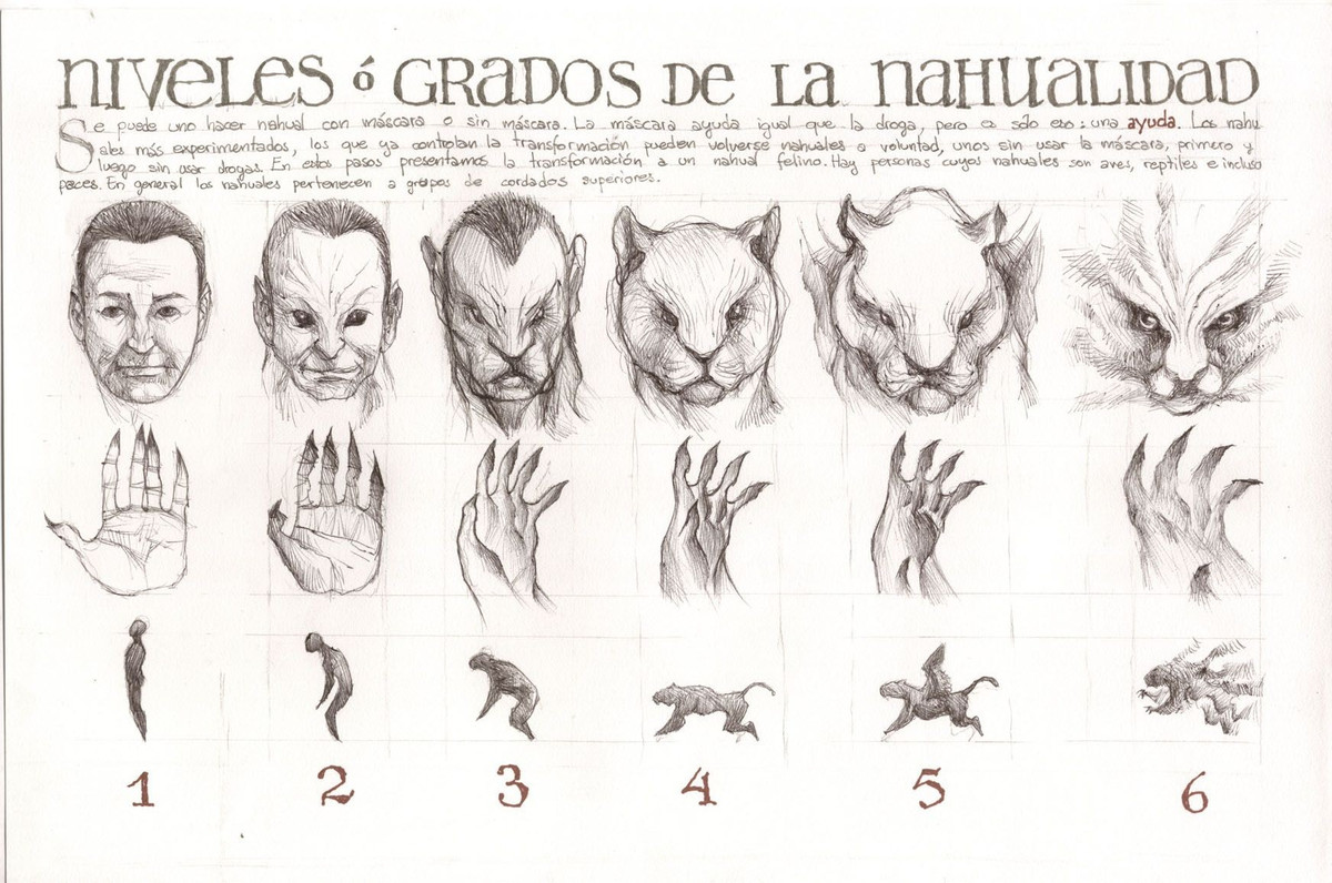  Mặt tối đầy sợ hãi. Một số Nahual bị xem là phù thủy hắc ám, lợi dụng quyền năng để gieo rắc bệnh tật, tai họa hoặc điều khiển linh hồn. Ảnh: Pinterest.
