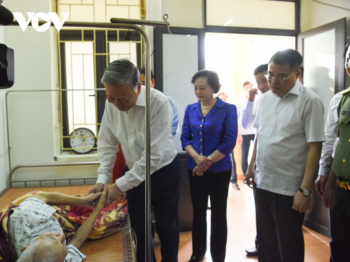 View - TBT Tô Lâm thăm TT điều dưỡng thương binh Thuận Thành | Báo Tri thức và Cuộc sống - TIN TỨC PHỔ BIẾN KIẾN THỨC 24H