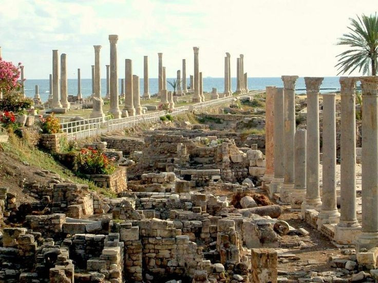 Trung tâm của nền văn minh Phoenicia. Tyre từng là thành phố hùng mạnh của người Phoenicia, nổi tiếng với kỹ nghệ hàng hải và buôn bán xuyên khắp Địa Trung Hải. Ảnh: Pinterest.