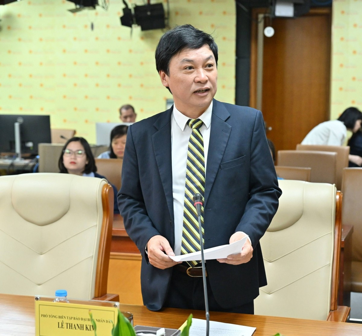 TS. Lê Thanh Kim Cử tri cho rằng, cử tri không chỉ mong muốn một đại biểu “đúng tiêu chuẩn”, mà còn kỳ vọng đó phải là người thực sự dám nói, dám làm và dám chịu trách nhiệm trước cử tri và đất nước. Ảnh BTC
