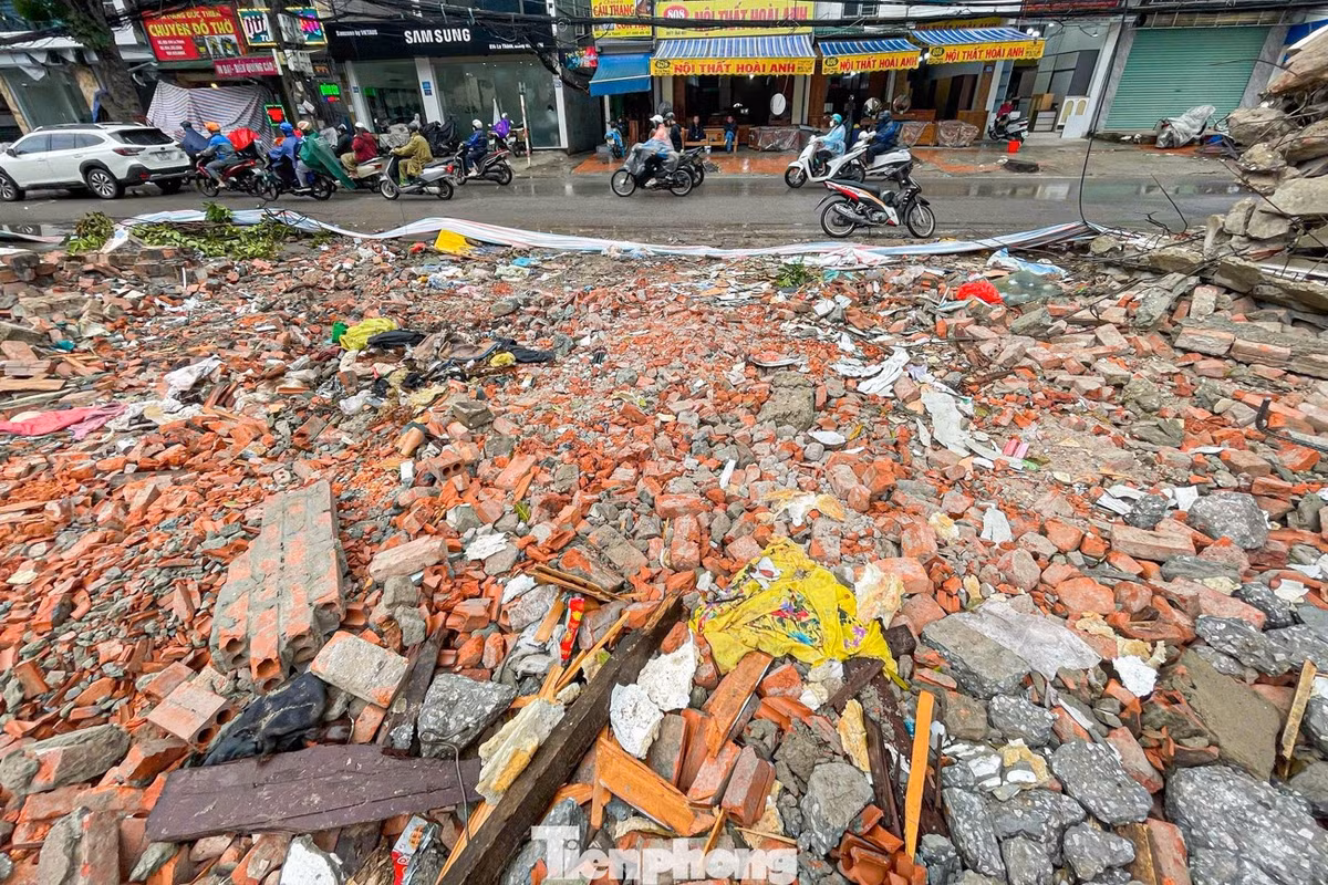 Sau khi dự án hoàn thành, mặt cắt ngang đường được mở rộng lên gấp nhiều lần.