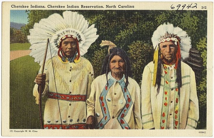  Người Cherokee từng sinh sống rộng khắp vùng Đông Nam Hoa Kỳ. Khu vực chính gồm Georgia, Tennessee, North Carolina và Alabama. Ảnh: Pinterest.