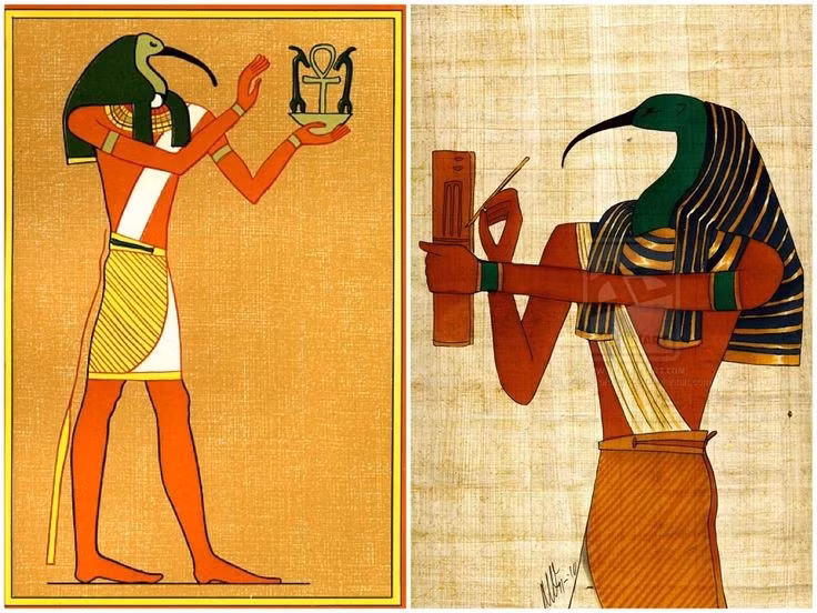  7. Được thờ phụng rộng rãi tại thành phố Hermopolis. Nơi đây từng là trung tâm thờ tự Thoth lớn nhất Ai Cập, và được gọi là “Thành phố của Thần Khôn Ngoan”. Ảnh: Pinterest.