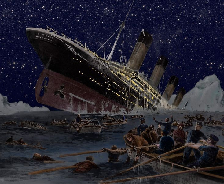  4. Bức thư tiên đoán cái chết. Một hành khách tên Esther Hart từng viết thư gửi về Anh đúng vào đêm định mệnh, trong đó bà kể “một linh cảm lạ” về chuyến đi. Bức thư bị ướt trong nước biển nhưng vẫn được bảo quản và trưng bày đến ngày nay. Ảnh: Pinterest.