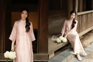 Gái xinh Trịnh Hà Vi ‘đốn tim’ với giao diện nàng thơ trong tà áo dài