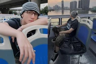 Sơn Tùng khiến fan 'bùng nổ' khi check-in xe buýt hai tầng