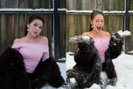 ‘Tiểu thư’ giới beauty blogger Nguyên Newin thả dáng giữa trời tuyết cực chất