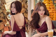 'Hot girl ảnh thẻ' đốn tim với màn khoe lưng trần gợi cảm
