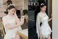 Hot girl Tăng Mỹ Hàn sở hữu vibe tiểu thư miễn chê