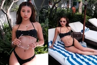 Louis Phạm diện bikini nhỏ xíu, thân hình "cháy" hơn cả thời tiết mùa hè