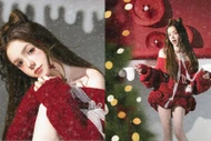 Rich kid đình đám Hà thành gợi cảm trong bộ ảnh Giáng sinh