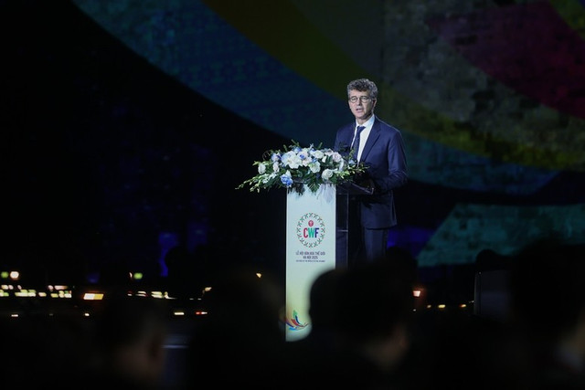 Ông Jonathan Wallace Baker, Trưởng Đại diện UNESCO tại Việt Nam phát biểu - Ảnh: VGP/Nhật Bắc Ông Jonathan Wallace Baker, Trưởng Đại diện UNESCO tại Việt Nam phát biểu - Ảnh: VGP/Nhật Bắc