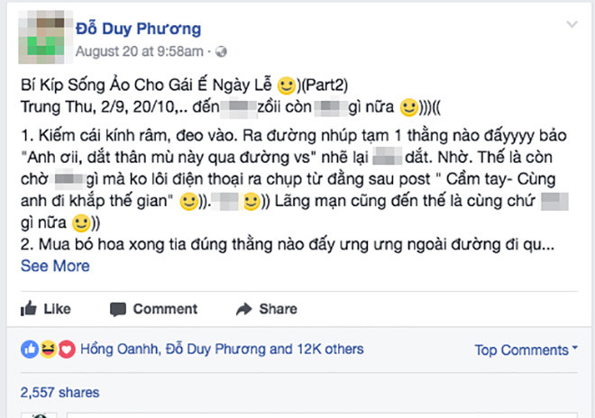 Giả mù để thoát ế.