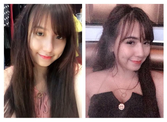 Cô bạn vốn đã có nét đẹp từ trước và khi make up lên trông càng xinh đẹp.