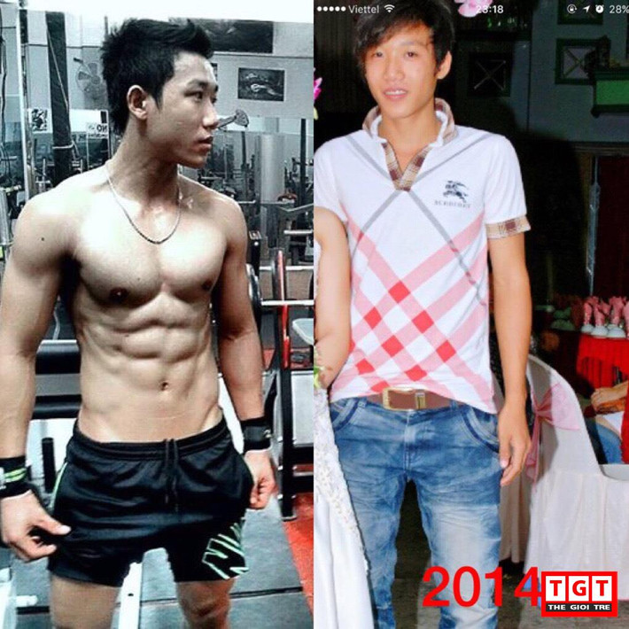 Bị nhiều lời dèm pha, chê bai của khá nhiều người xung quanh, cộng với cơ thể ốm yếu nên anh chàng đã quyết tâm thay đổi bản thân, tiến tới quyết định gần như thay đổi cả cuộc đời sau này của mình đó là lao vào tập gym.