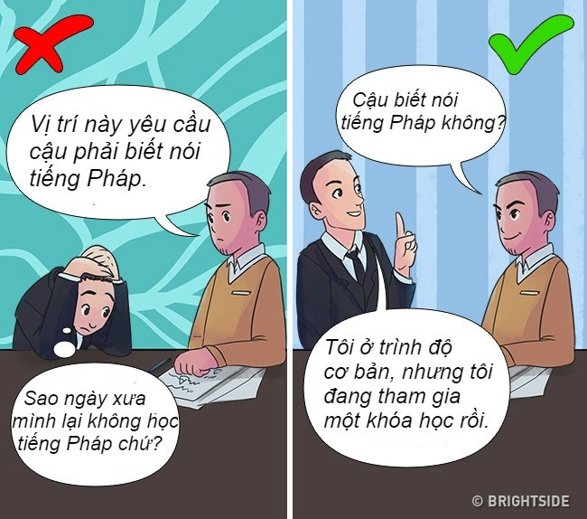 Chấp nhận quá khứ của bản thân. Thay vì cảm thấy xấu hổ hoặc che giấu quá khứ của mình, bạn hãy thử học cách chấp nhận nó, nỗ lực trau dồi để bù đắp vào những phần còn thiếu sót.