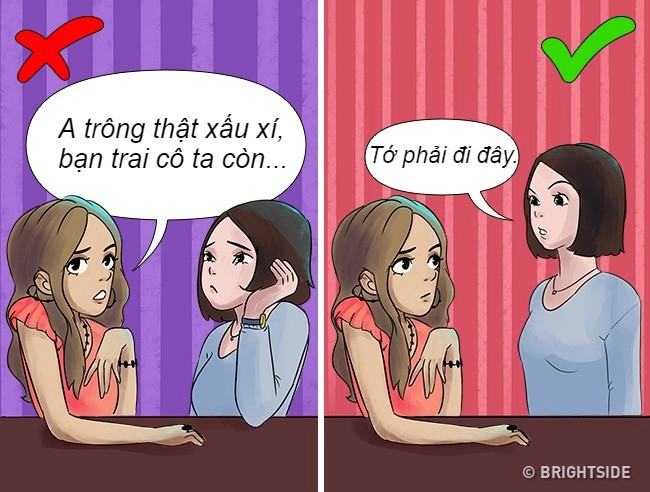 Loại bỏ những người xấu tính ra khỏi cuộc sống của bạn. Một cuộc gặp trong 5 phút với người "khó ưa" có thể làm hỏng cả ngày dài vui vẻ của bạn. Cố gắng tránh khỏi những người khiến bạn cảm thấy kiệt sức sẽ khiến cho cuộc sống của bạn hạnh phúc hơn.