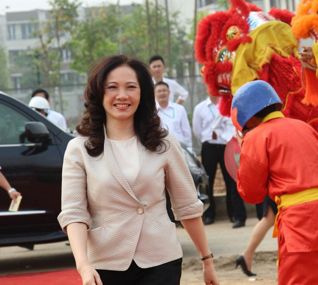 Theo thông tin trên CafeF, hiện bà Lê Thị Thúy Ngà đang sở hữu trên 90% cổ phần tại tập đoàn địa ốc có quỹ đất lớn bậc nhất tại Hà Nội. ẢNh: CafeF.