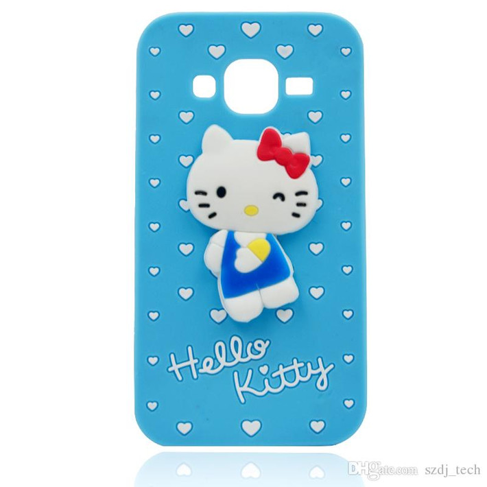Vỏ điện thoại Samsung Galaxy hình mèo con dễ thương. Ảnh: DHgate.