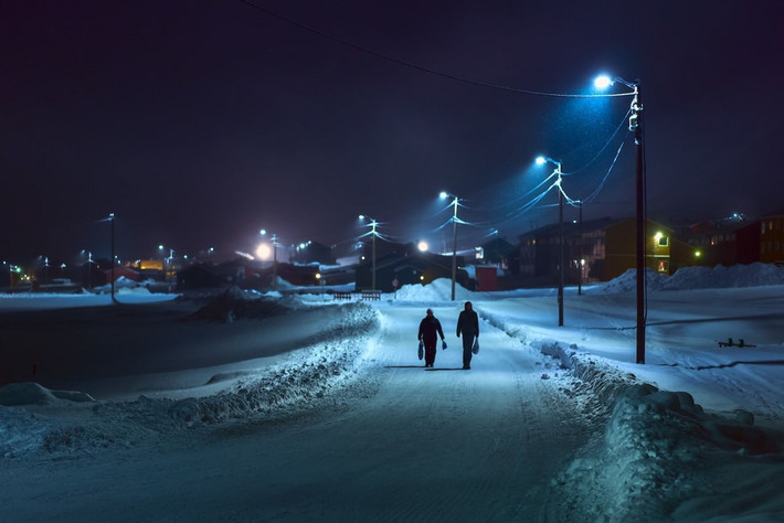 Ở Longyearbyen, đường phố không có tên, chỉ có số.