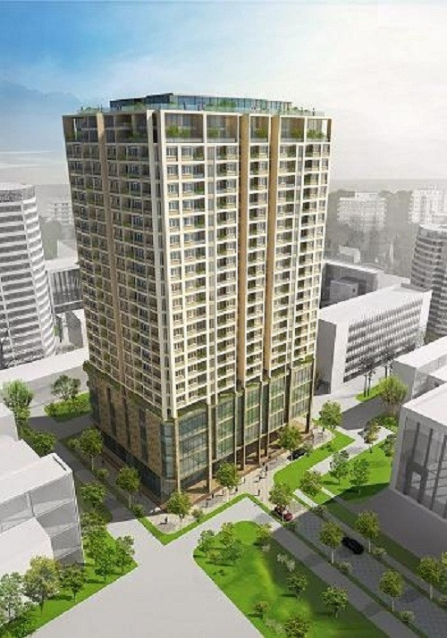 Mới đây, UBND quận Thanh Xuân đã đề xuất phạt tiền 1,5 tỷ đồng và tước quyền sử dụng giấy phép xây dựng được cấp với Công ty Cổ phần Đầu tư và Xuất nhập khẩu Mỹ Sơn - chủ đầu tư dự án “Khu chung cư cao tầng và dịch vụ Phương Đông – Mỹ Sơn Tower”, tại số 62 Nguyễn Huy Tưởng, phường Thanh Xuân Trung, quận Thanh Xuân, TP. Hà Nội. Ảnh phối ảnh dự án: Phapluatplus.