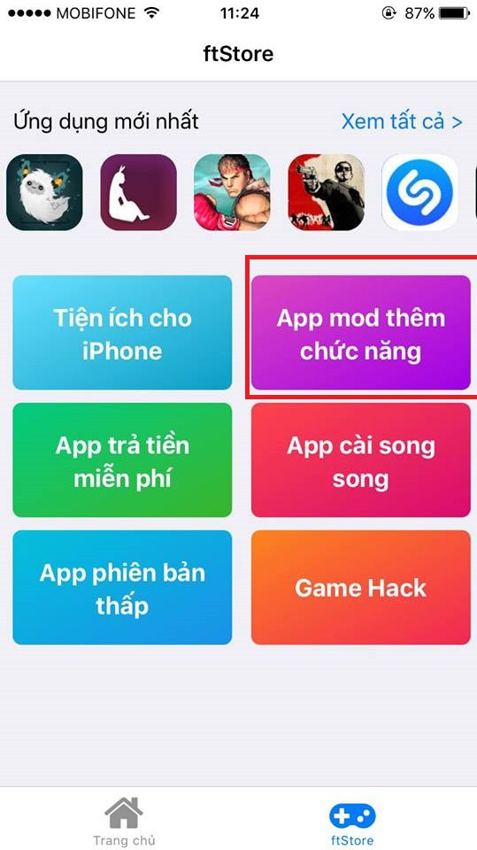 Các bạn kéo xuống phía dưới cùng và bấm vào phần Youtube và bấm cài đặt.