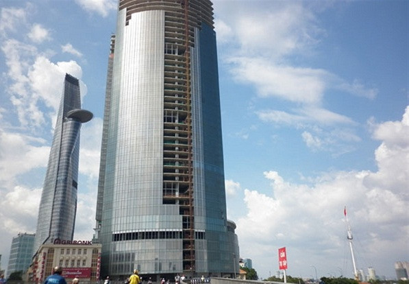 Khu đất vàng của dự án Saigon One Tower có diện tích 6.672 m2. Tại đây, chủ đầu tư được phép xây dựng một tòa tháp đôi gồm 42 tầng cao và 5 tầng hầm. Ảnh: REIC.