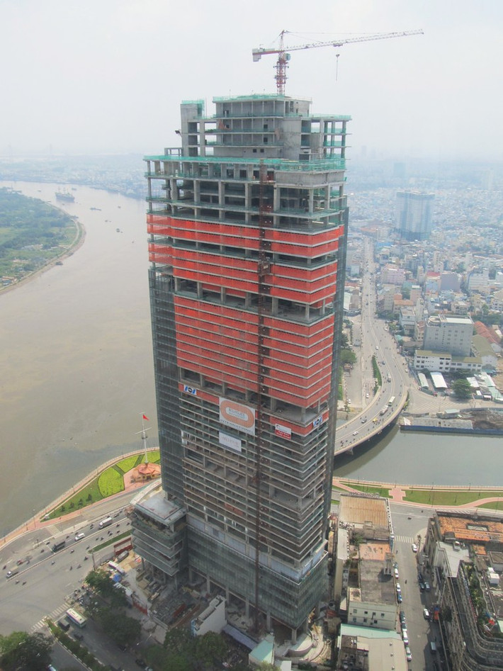 Tổng diện tích sàn xây dựng vào khoảng 127.126 m2 (nếu tính cả hầm diện thích khoảng 152.000 m2). Ảnh: Virtual Saigon.