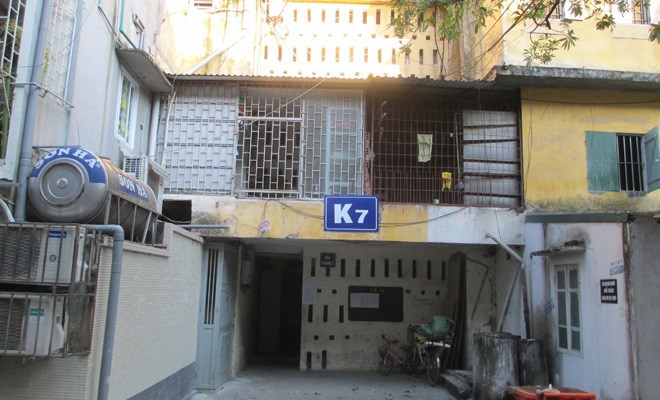 18. Khu tập thể Bách Khoa Dự án cải tạo khu tập thể Bách Khoa được thành phố giao cho Công ty cổ phần Tập đoàn T&T lập quy hoạch chi tiết 1/500 để cải tạo. Ảnh: Thảo Chi.
