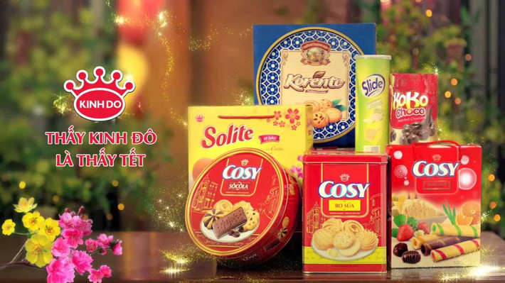 Bánh kẹo Kinh Đô. Giữa năm 2015, nhãn hàng nổi tiếng với người Việt cũng đã bán 80% cổ phần mảng bánh kẹo với với giá 370 triệu đô cho tập đoàn Mondelēz International của Đức. Đây là một trong những công ty hàng đầu thế giới với các nhãn hiệu nổi tiếng như bánh quy Oreo, Chocolate Cadbury và bánh quy giòn Ritz, có doanh thu 35 tỷ USD/ năm.