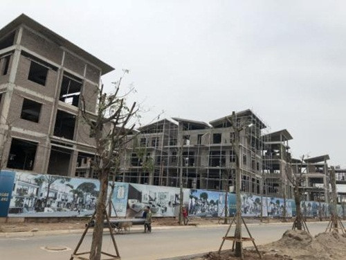 Dự án có tổng diện tích 180 ha, trong đó khu biệt thự có diện tích quy hoạch 2,1 ha. Ảnh: Baodatviet.