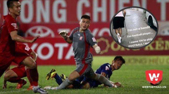 Cũng theo nhiều người, lý do khiến Sỹ Mạnh muốn dạy cho đàn em một bài học từ khi có "số má" ở trên tuyển trở về, đã "thay đổi thái độ và hỗn với các đàn anh trong đội". Một số cầu thủ ở Hải Phòng như Văn Nhiên, Ngọc Thịnh hay cầu thủ trẻ Anh Hùng cũng xác nhận đã từng có những mâu thuẫn với thủ môn Văn Lâm. Sau trận thua 0-2 trước B.Bình Dương, Văn Lâm chính là người mắc lỗi dẫn đến bàn thua thứ 2, sau đó thủ môn này và một cầu thủ trong đội đã có lời qua tiếng lại. Trợ lý Lê Sỹ Mạnh đã "nóng mắt", tới phòng riêng của thủ thành Việt kiều để "xử". Ảnh: Webthethao.
