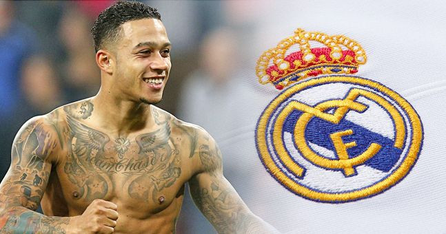 Depay mơ khoác áo Real Madrid: Chia sẻ trước phóng viên, tiền vệ Memphis Depay thừa nhận vẫn ao ước khoác áo Real Madrid trong 1 ngày nào đó, bất chấp việc đã phải trôi dạt sang Pháp để khoác áo Real Madrid.